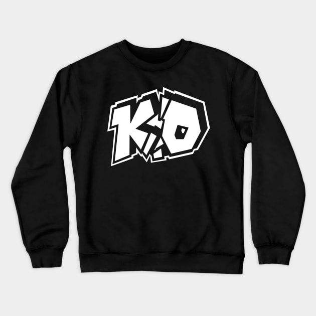 K.O Crewneck Sweatshirt by SuperPixelDude